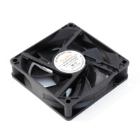 Ventilateur de refroidissement axial à roulement à billes sans balais DC 12V 24V 8020 à faible bruit, haute performance, PWM, IP68 IP67 IP54, haut débit d'air (CFM), 80x80x20mm, OEM