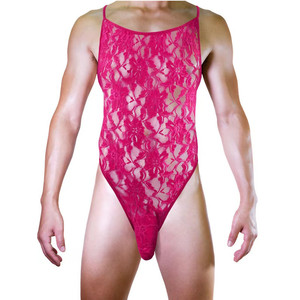 Body en dentelle <span class=keywords><strong>transparent</strong></span> pour <span class=keywords><strong>homme</strong></span>, nylon fin, taille mi-haute, G209, sous-vêtements sexy - Product Image 5