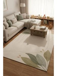 Hand Tufted Wool Area Rug Modern Abstract Botanical Design Custom Size Carpet Handmade Decorative Floor Covering for Living Room - Product Image 3