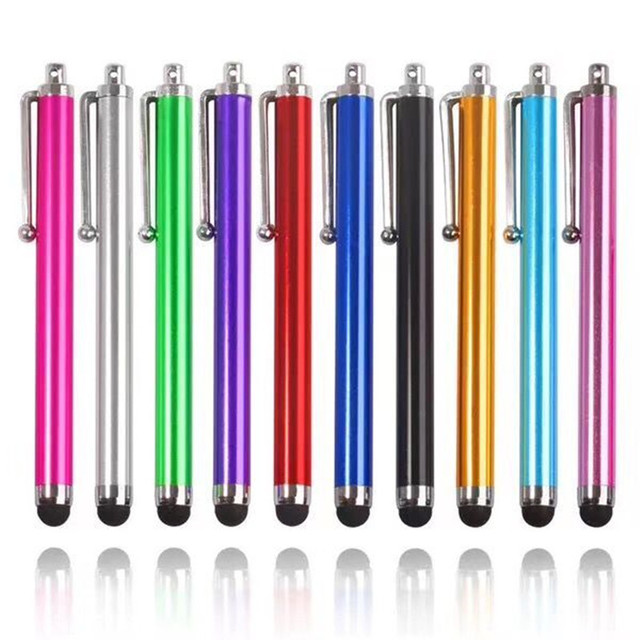 9.0 Metal Dust Proof Touch Screen Stylus Pen for IPad Air Mini IPhone IPod Touch Games Smart Mobile Phone Tablet