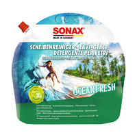 Limpiador de Vidrios Ocean Fresh Listo para Usar, 3L, Fórmula Antirrayas para Ventanas de Auto y Hogar, Más Vendido