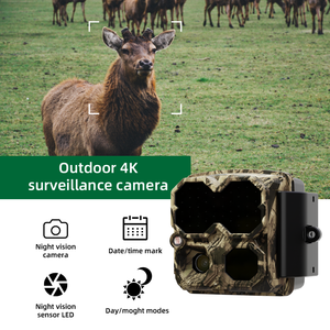 Telecamera da gioco L-SHINE e telecamere da Trail 4k 32MP impermeabile IP66 Wildkamera sentiero di caccia alla vita selvaggia telecamera per la caccia alla fauna selvatica - Product Image 3