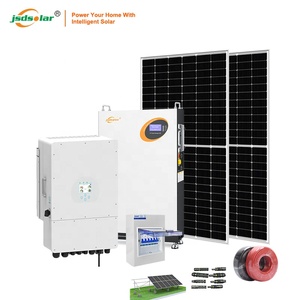 ระบบโซลาร์เซลล์ครบชุด Jsdsolar รุ่น deye Solar Hybrid 3 เฟสเดียว 5kw 6kw 8kw 10kw 12kw สำหรับบ้าน - Product Image 2