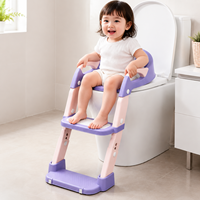 Siège d'apprentissage de la propreté multifonction portable pour bébé, pot pour filles et garçons, chaise de toilette pour enfants, pot en plastique 3-en-1