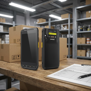 Terminal PDA Android Portátil con Escáner de Código de Barras 1D/2D, Computadora de Mano con Pantalla de 4.7 Pulgadas, 2GB de RAM/16GB de ROM, en Stock - Product Image 1