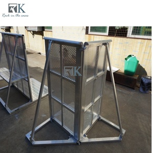 Vente directe usine – Barrières de sécurité pliantes en aluminium pour scène de concert, barrières de contrôle des foules Mojo - Product Image 6
