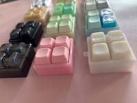 Custom Acrylic Keyboard Switch Keychain DIY Logo Design Keycap Keychain Relieve Stress Switches Keychain Printing