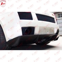 Z-ART 2003-2007 Heckdiffusor für Lamborghini Gallardo Carbon-Faser Heckspoiler für Gallardo Carbon-Faser Hecklippe Spoiler