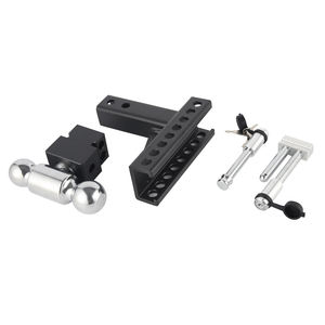 Attelage de remorque pour bateau en alliage d'aluminium à double rotule, 2 pouces et 1 <span class=keywords><strong>7</strong></span>/8 pouces, montage réglable, nouveau remplacement, accessoires de remorque - Product Image 4