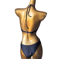 Ensemble de maillot de bain bikini à armatures pour femme, orné de strass et de découpes en maille, idéal pour la scène, les boîtes de nuit, les festivals de musique EDM et les soirées scintillantes, vente en gros et personnalisation