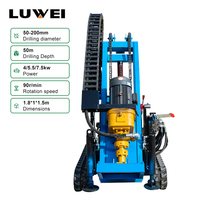 Moteur de machine de forage de puits de type chenillé haute efficacité pour travaux miniers et de construction en carrière, électrique DTH