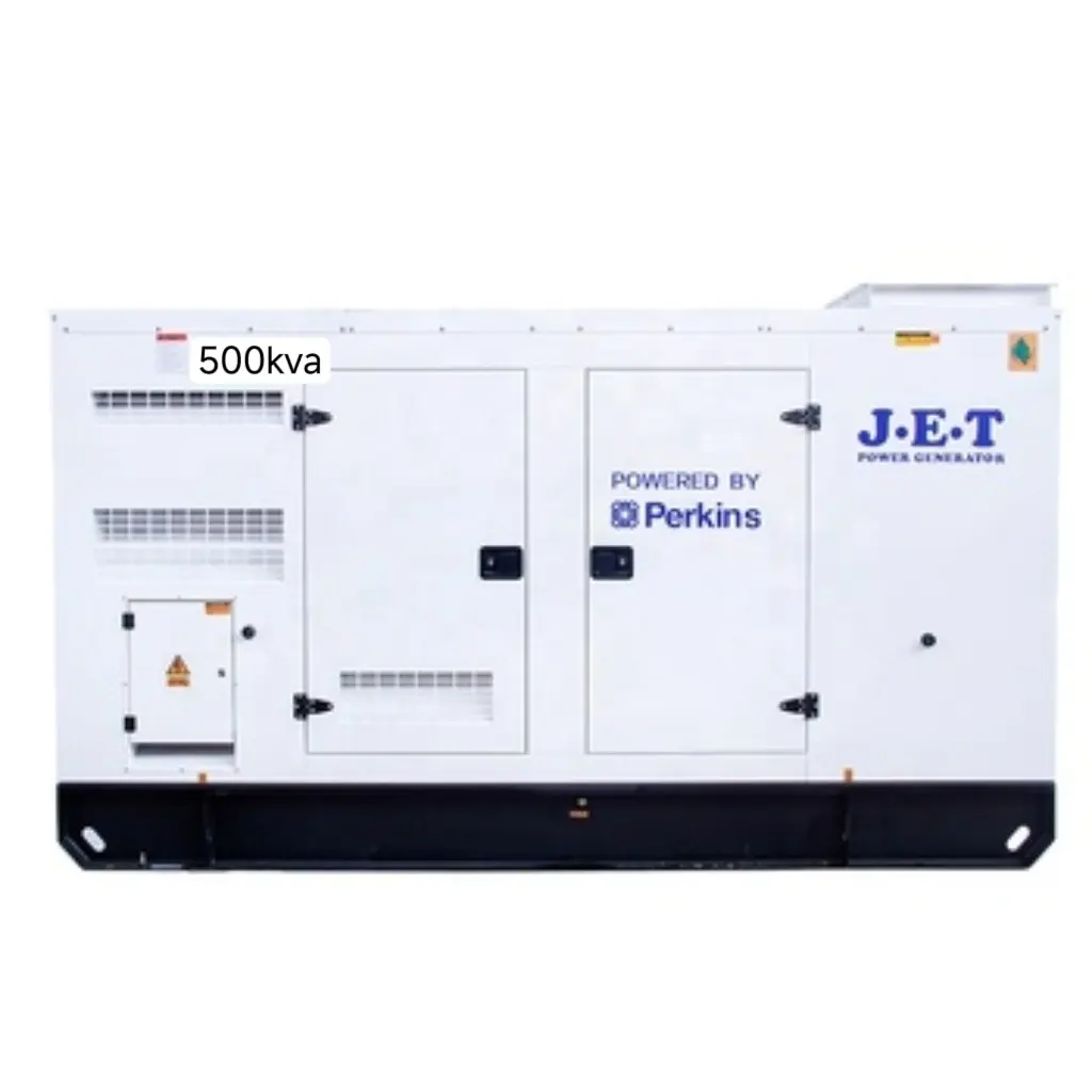 Generador diésel insonorizado de 50HZ, 500kva/400kw, 3 fases, silencioso, con 2506C-E15TAG2 PERKIN, motor genset de potencia