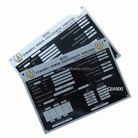 Plaques de châssis de camion personnalisées en métal gravées avec VIN, code-barres et code QR pour la conformité du véhicule