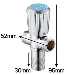 Válvula Angular de Doble Propósito de Acero Inoxidable Sata, Rosca Hembra de 4 mm, Una Entrada, Dos Salidas, Núcleo de Cobre - Product Image 5