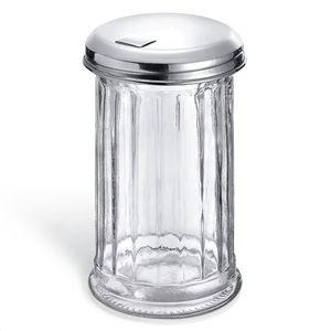Glass Salt Dispenser Container with Lid Glass Jar with Lid Salt Spice Shaker <strong>Sugar</strong> <strong>Pourer</strong> - Product Image 4