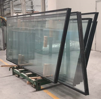 Vidrio Aislante Templado Reflectante Transparente IGU/DGU con Estructura Sólida para Puertas Industriales, Fachadas y Proyectos de Invernaderos