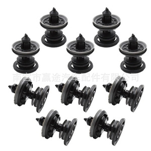 Winning Journey Auto Fastener <b>Clip</b> 30mm Nylon Plastic For Volkswagen T5 Mudguard <b>Bumper</b> Door Trim Repair - Product Image 4