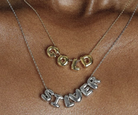 Collier à chaîne coulissante réglable en acier inoxydable plaqué or 18 carats PVD avec broche à aiguille, vente en gros