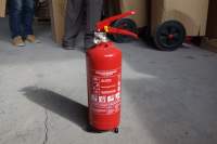 Extincteur à poudre sèche ABC portable en acier inoxydable de 9 kg, prix direct usine