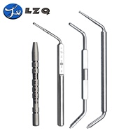 Sonde de mesure de profondeur de site d'implant chirurgical radiographique en acier inoxydable pour ostéotomie dentaire certifiée ISO13485