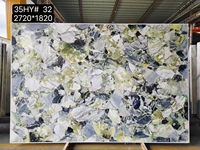 Plaque d'onyx jadeite froide translucide, marbre vert forêt tropicale, marbre vert émeraude, onyx pour panneau mural et table