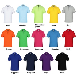 Camisetas <span class=keywords><strong>Polo</strong></span> Personalizadas para <span class=keywords><strong>Hombre</strong></span> y Mujer, Tejido de Punto Sólido para Ropa Casual de Negocios y Equipos Deportivos - Product Image 1