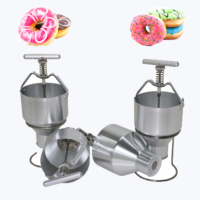 Máquina para Hacer Donuts, Popular y Versátil, Manual y Eléctrica, Cortadora de Donuts