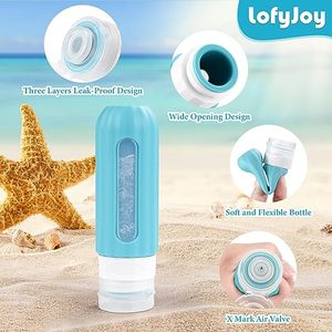 Ensemble de shampooing cosmétique en flacon souple de 100 ml avec logo personnalisé, ensemble de flacons de voyage rechargeables - Product Image 4