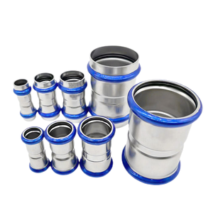 תקן אירופאי aii m-קונטור לחץ צינור מתאים 50 מ "מ npt חלק מלוטשת נירוסטה לחץ גבוה הפחתת לחץ גבוה - Product Image 3