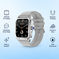 Jam Tangan Pintar AI Voice: Layar AMOLED Lengkung 1,78 Inci, Tahan Air IP68, Pesan Dual-Ready, Kesehatan 24 Jam, Baterai 5-7 Hari, NFC, OEM ODM