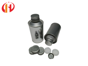 100ml hình trụ phanh chất lỏng <span class=keywords><strong>tin</strong></span> có thể rỗng hình nón với in offset biểu tượng tùy chỉnh tinplate kim loại. cho hóa chất sơn sử dụng - Product Image 2