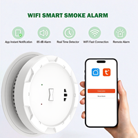 Détecteur de fumée Wi-Fi ANKA avec batterie 10 ans, compatible Tuya Smart Home, alarme incendie connectée Wi-Fi (USA)
