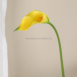 L-059 Fleur artificielle Calla Lily blanche faite à la main, fleur décorative pour mariage, Pâques, en vrac, effet réaliste, fausse Calla Lily - Product Image 6