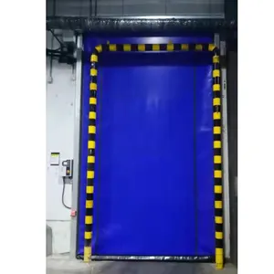 PVC Fast Stacking Rollt ore PVC Automatische schnelle Hochgeschwindigkeits-Vertikalstahl-Rollt ür für die Fabrik