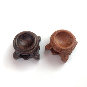 Wholesale Natural <strong>Crystal</strong> Cluster <strong>Crystal</strong> Sphere Ball Eggs Wooden <strong>Stand</strong> - Product Image 1