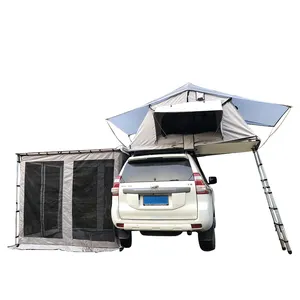 Tende da tetto per auto di alta qualità con tende da sole laterali retrattili per auto o tetto Mesh room