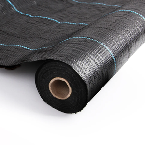 Toile <span class=keywords><strong>de</strong></span> paillage <span class=keywords><strong>anti</strong></span>-mauvaises herbes pour serre, non tissée, non perforée, en rouleaux vert et blanc pour l'agriculture - Product Image 1