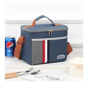 Klassische isolierte Wärmekühler-Brotdose im britischen Stil mit Beutel Aluminium folie Food Lunch-Wärme dämm beutel