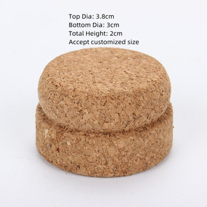 Vente en gros d'usine peut être personnalisé modèle <span class=keywords><strong>de</strong></span> taille vente grands bouchons <span class=keywords><strong>de</strong></span> liège coniques couvercle en liège <span class=keywords><strong>pour</strong></span> bocaux et bouteilles <span class=keywords><strong>de</strong></span> bougie - Product Image 5