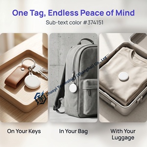 Airtags GPS para Tarjetas Mini, Paquete de 4, Localizador de Doble Sistema, Pulsera Personalizada 2 Find, Regalos Promocionales Empresariales - Product Image 5