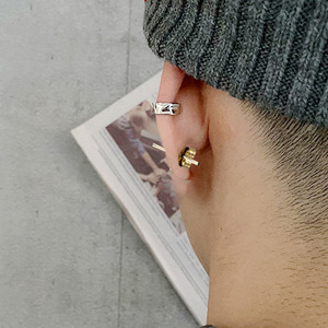 Beadsnice Scrolls <strong>Back</strong> 14K Yellow Gold Ear <strong>Locking</strong> <strong>Earring</strong> <strong>Back</strong> &amp; 14k Gold Stud <strong>Earring</strong> - Product Image 5