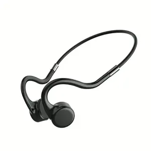 Headset winlion x5 à prova d' água, fone de ouvido com bluetooth, condução óssea, mp3, atende às mãos livres, chamadas