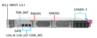 Redresseur d'origine ETP48100-B1 Convertisseur de puissance CA/CC 50A/100A Système d'alimentation intégré R4850G avec communication pour OLT