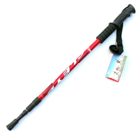 Alüminyum ve Karbon Fiber Teleskopik Kayak Batonları, Hafif 180-250g ve Ayarlanabilir Uzunluk 80-175cm