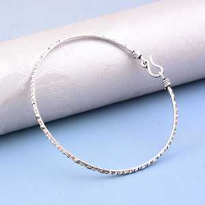 Bracelet chaîne serpent unique en argent 925 pour femmes, bijoux hip-hop simples pour adolescentes, cadeaux chrétiens - Product Image 4