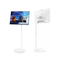 Monitor de Entretenimiento LCD Inteligente de 24 Pulgadas, Pantalla Táctil Capacitiva Multitáctil de 10 Puntos, Android 12, 1 Interfaz Tipo C, Gran Venta