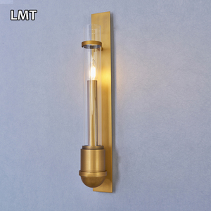 Lámpara de Pared Moderna de Diseño Largo y Grande para Hotel, con Pantalla de Cristal, Lámpara de Pared de Metal Dorado de Lujo para Sala de Estar, Decoración del Hogar - Product Image 3