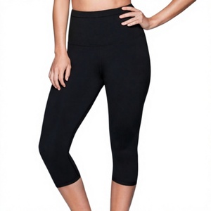 Leggings de Yoga Capri de Cintura Alta con Logotipo Personalizado, Pantalones Deportivos Estampados, Transpirables y Elásticos para Entrenamiento en el Gimnasio - Product Image 3