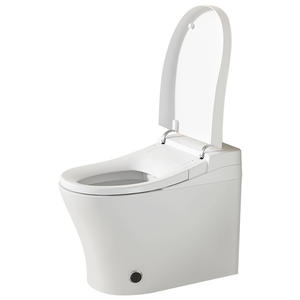 Toilette intelligente entièrement automatique Modèle S6 Réservoir d'eau intégré ergonomique mural Limite de pression sans eau Chauffage instantané 3,5 L - Product Image 6