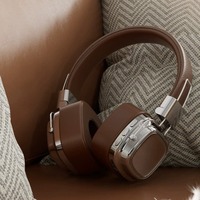 Retro Over-Ear headphone kualitas tinggi suara nirkabel untuk ponsel Universal
